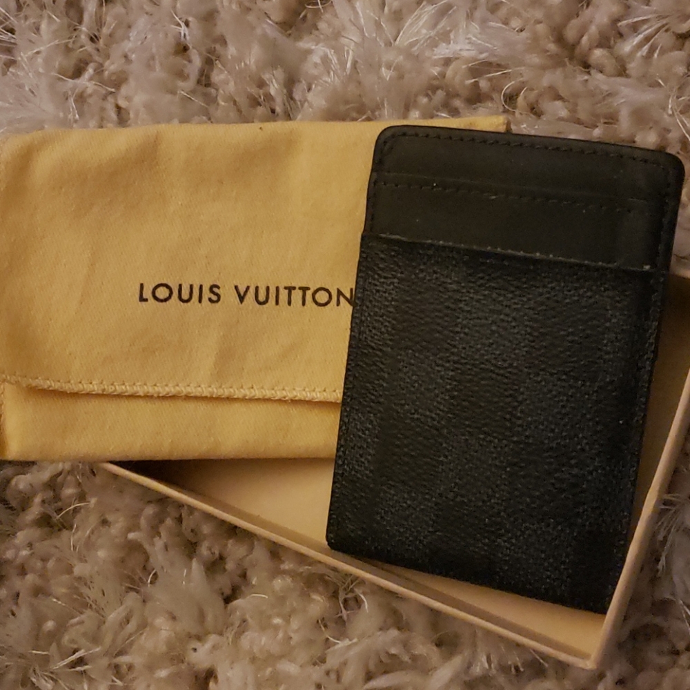 Louis Vuitton money clip wallet